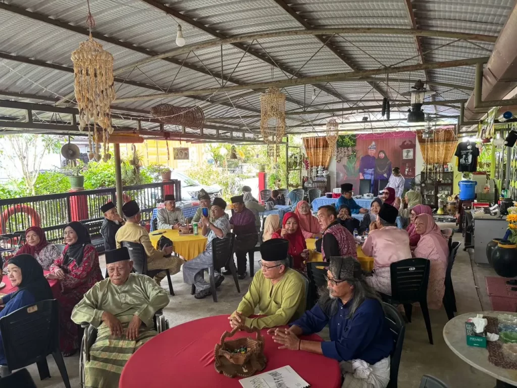 Suasana majlis Ramah Tamah Aidilfitri 2024 di Galeri Lebok Dana